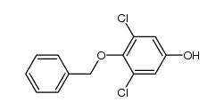 3,5-二氯-4-(苯基甲氧基)苯酚结构式