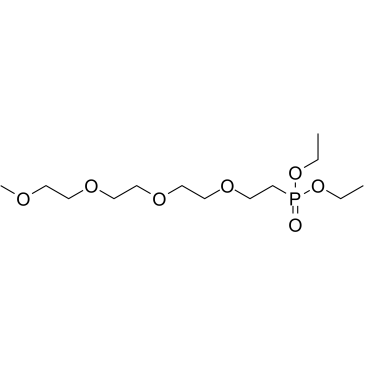 m-PEG4-phosphonic acid ethyl ester结构式
