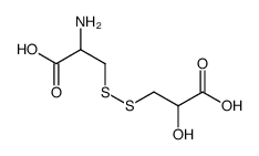 (2R)-2-amino-3-(2,3-dihydroxy-3-oxopropyl)disulfanylpropanoic acid结构式