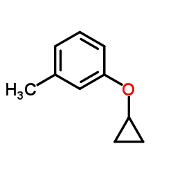 1-(Cyclopropyloxy)-3-methylbenzene Structure