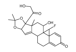 6,7-Dehydro Triamcinolone Acetonide结构式