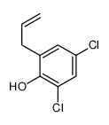 2,4-dichloro-6-prop-2-enylphenol结构式