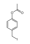 4-(Iodomethyl)phenyl acetate Structure