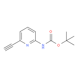 tert-Butyl (6-ethynylpyridin-2-yl)carbamate picture