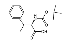 n-boc-erythro-d-beta-methylphenylalanine, 98 structure