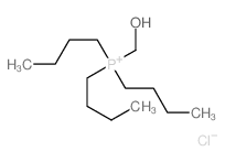 Phosphonium,tributyl(hydroxymethyl)-, chloride (1:1) structure