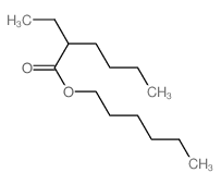 Hexanoic acid, 2-ethyl-, hexyl ester结构式