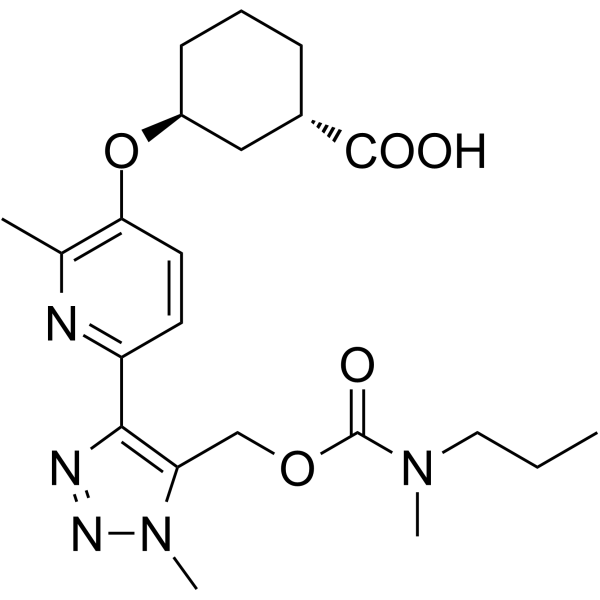 BMS-986278 Structure