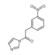 1-(1H-imidazol-1-yl)-2-(3-nitrophenyl)ethanone结构式
