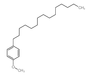 1-(4-methoxyphenyl)pentadecane Structure