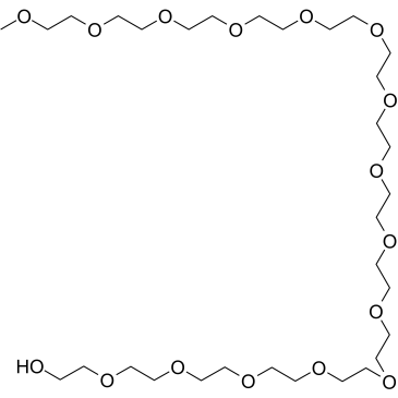 m-PEG15-alcohol Structure