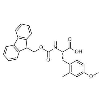 (S)-2-((((9H-芴-9-基)甲氧基)羰基)氨基)-3-(4-甲氧基-2-甲基苯基)丙酸结构式