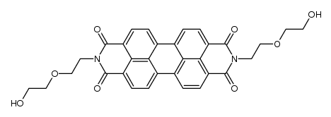 2,9-bis[2-(2-hydroxyethoxy)ethyl]anthra[2,1,9-def:6,5,10-d'e'f']diisoquinoline-1,3,8,10(2H,9H)-tetraone结构式