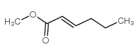 Methyl 2-hexenoate Structure