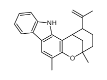 Cyclomahanimbine结构式