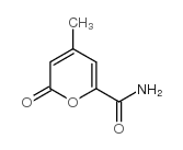 4-METHYL-2-OXO-2H-PYRAN-6-CARBOXAMIDE structure