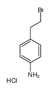 p-(2-Bromoethyl)anilineHydrochloride structure