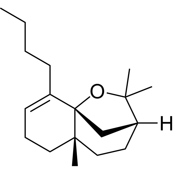 4-Butyl-alpha-agarofuran结构式