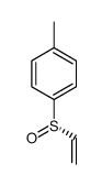 1-[(S)-ethenylsulfinyl]-4-methylbenzene结构式