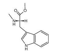 Nα-Methyltryptophan methyl ester结构式
