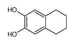5,6,7,8-tetrahydronaphthalene-2,3-diol Structure
