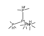 tetrakis(trimethylphosphine)platinum(0) Structure