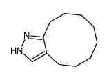 4,5,6,7,8,9,10,11-Octahydro-1H-cyclodecapyrazole Structure