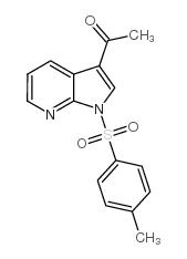Ethanone, 1-[1-[(4-methylphenyl)sulfonyl]-1H-pyrrolo[2,3-b]pyridin-3-yl]- picture