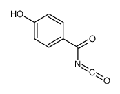 Benzoyl isocyanate, 4-hydroxy- (9CI) Structure