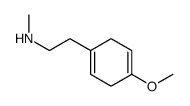 1,4-Cyclohexadiene-1-ethanamine,4-methoxy-N-methyl-(9CI)结构式