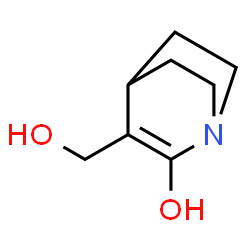 1-Azabicyclo[2.2.2]oct-2-ene-3-methanol, 2-hydroxy- (9CI)结构式