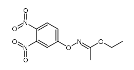 ethyl-N-(3,4-dinitrophenoxy)acetimidate Structure