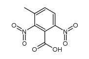 3-methyl-2,6-dinitrobenzoic acid Structure
