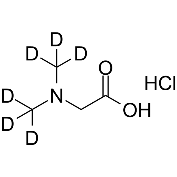 N,N-Dimethylglycine-d6 hydrochloride Structure