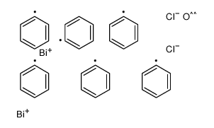 chloro-[chloro(triphenyl)-λ5-bismuthanyl]oxy-triphenylbismuth Structure