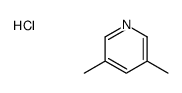 3,5-dimethylpyridine,hydrochloride Structure