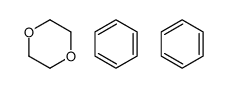 benzene,1,4-dioxane结构式