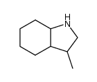 3-methyl-octahydro-indole Structure