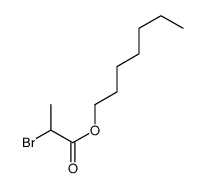 heptyl 2-bromopropanoate Structure
