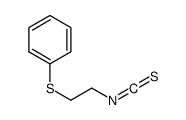 (2-异硫代氰酰基乙基)硫代]苯结构式