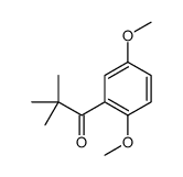 1-(2,5-dimethoxyphenyl)-2,2-dimethylpropan-1-one Structure