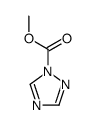 1,2,4-Triazol-1-carbonsaeure-methylester结构式