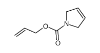 N-allyloxycarbonyl-3-pyrroline结构式