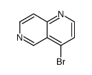 4-Bromo-1,6-naphthyridine Structure