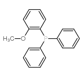 p-anisyldiphenylphosphine structure