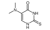 4(1H)-Pyrimidinone, 5-(dimethylamino)-2,3-dihydro-2-thioxo- (9CI)结构式