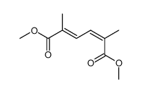 (E),(Z)-2,5-Di(metoxycarbonyl)-hexa-2,4-dien结构式