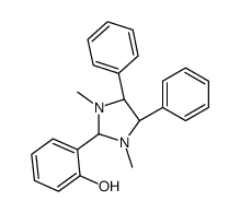 2-[(4S,5S)-1,3-dimethyl-4,5-diphenylimidazolidin-2-yl]phenol Structure