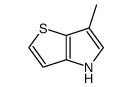 6-methyl-4H-thieno[3,2-b]pyrrole结构式