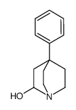 4-Phenyl-1-azabicyclo[2.2.2]octan-2-ol结构式